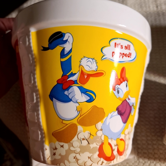 FLASH SALE DISCOUNTED $49 vintage  DisneyDisney Ceramic Popcorn Buckets Bowl set - Picture 4 of 10